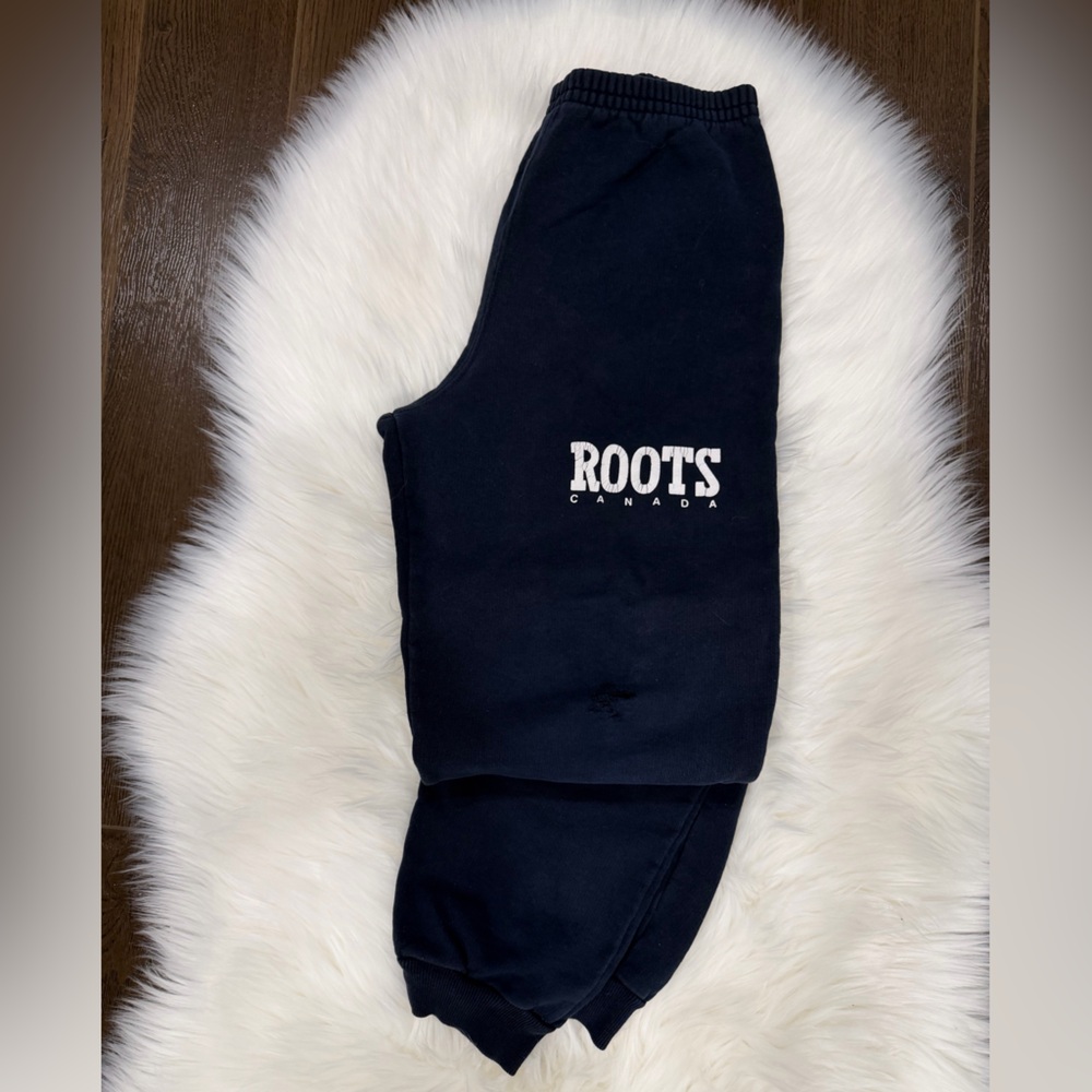 Roots Kids Navy Joggers - Picture 9 of 9